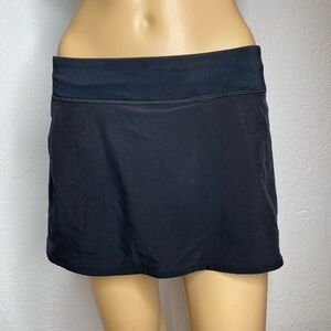 🆕 Patagonia Velocity Multi Use Skirt Skort Women's Size L Black Slim Fit